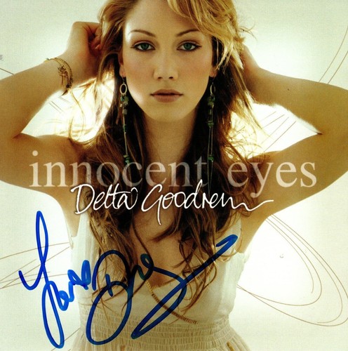 Delta goodrem autogramm - goodrem,